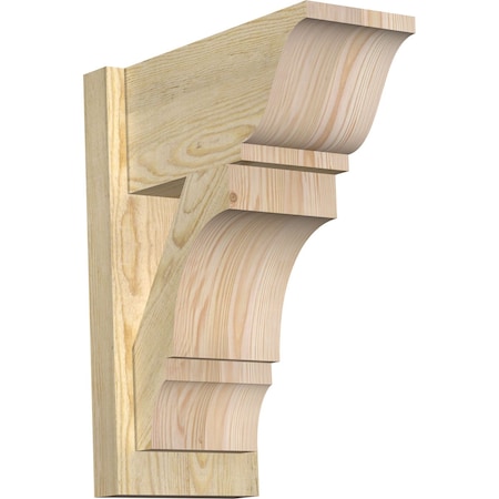 Ekena Millwork Balboa Traditional Rough Sawn Outlooker, Douglas Fir, 8"W x 16"D x 20"H OUT08X16X20BOA01RDF